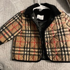 Burberry quilted jacket